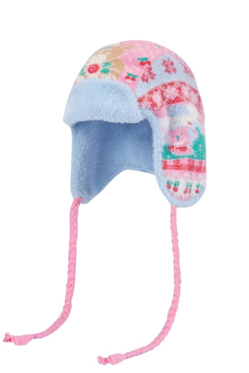 Cute Winter Knitted Hat ~ Lutra Jump