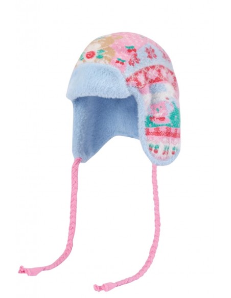 Cute Winter Knitted Hat ~ Lutra Jump