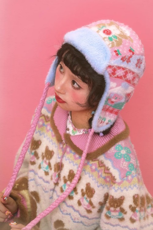 Gorro de Punto Cute Winter ~ Lutra Jump