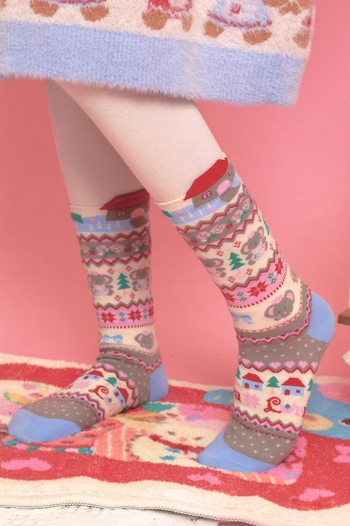 Calcetines Winter Elephant ~ Lutra Jump