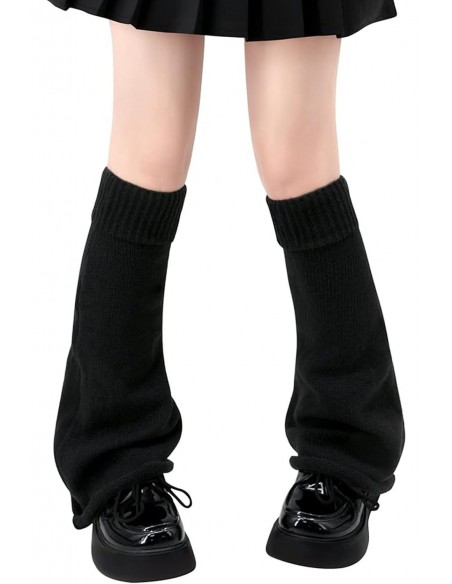 Knited Leg Warmer - Black