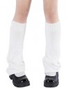 Knit Leg Warmer - White