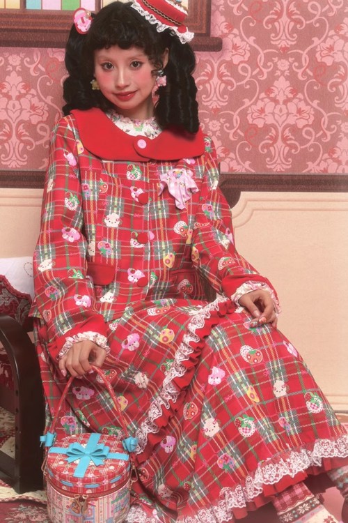 Falda de Tartán Cake Print ~ Lutra Jump