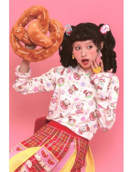 Retro Animals Top ~ Lutra Jump