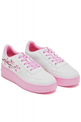 Morning Sakura Platform Trainers - Koi 2