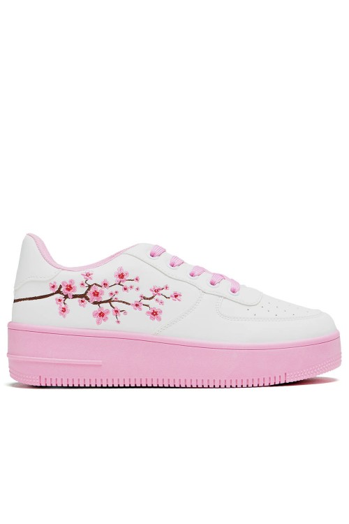 Morning Sakura Platform Trainers - Koi