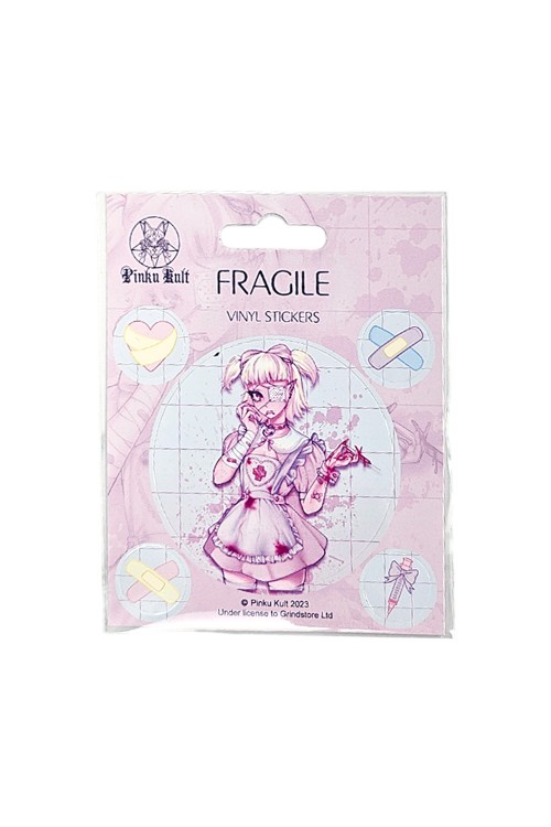 Stickers de Vinilo Fragile - Pinku Kult