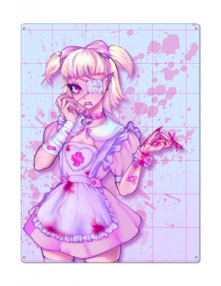 Fragile Big Tin Print - Pinku Kult