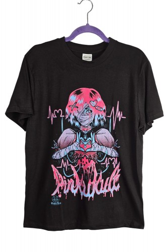 Camiseta Heartbeat - Pinku Kult