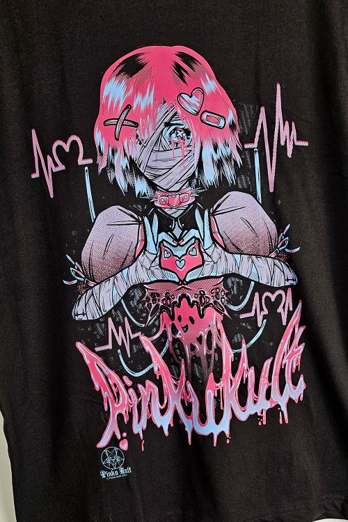 Heartbeat T-Shirt - Pinku Kult