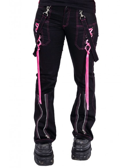 Pantalones Fuse Negro x Rosa - Poizen Industries