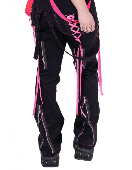 Pantalones Fuse Negro x Rosa - Poizen Industries