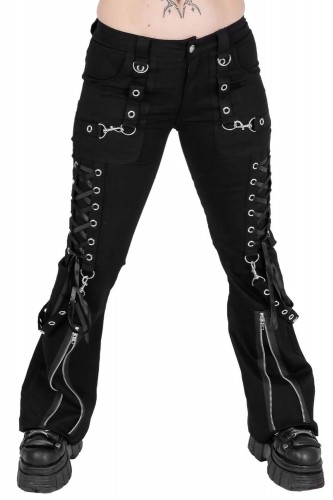 Pantalones Unisex Trinity en Negro - Poizen Industries