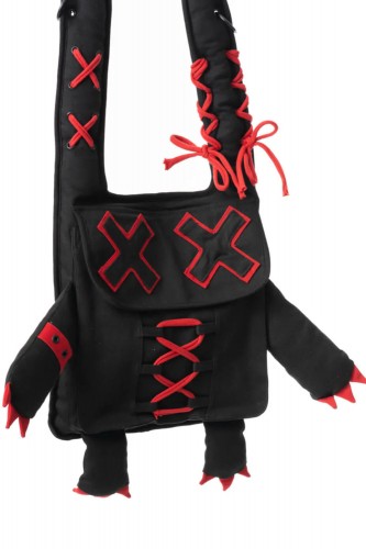 Bolso Shadow Negro x Rojo - Cupcake Cult