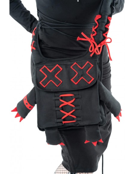 Black x Red Shadow Bag - Cupcake Cult