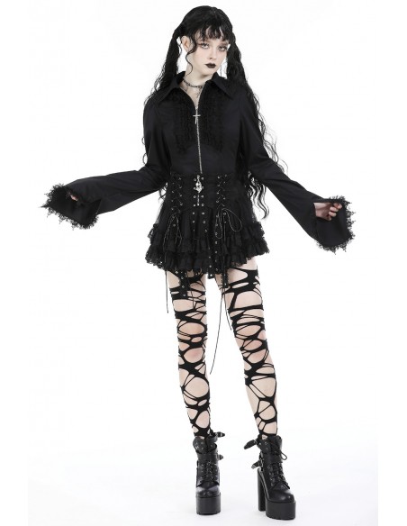 Falda Frilly Punk - Dark in Love