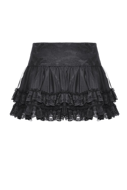 Frilly Punk Skirt - Dark in Love