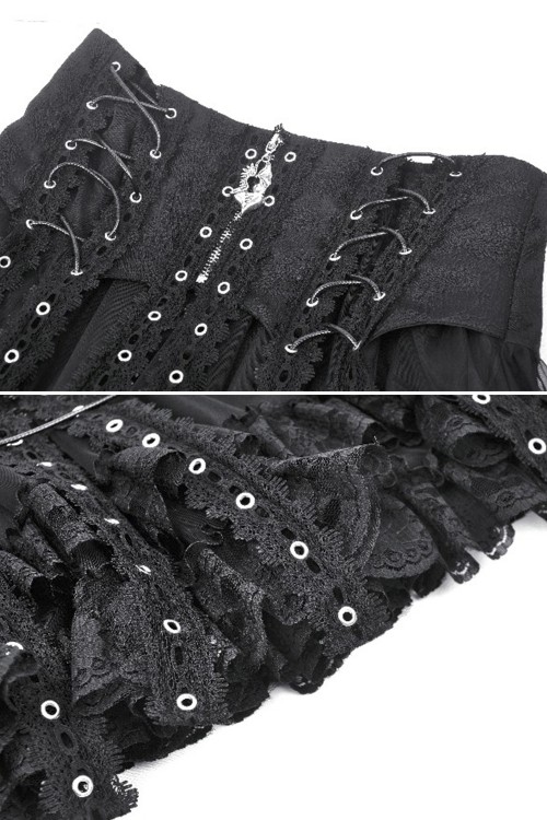 Frilly Punk Skirt - Dark in Love