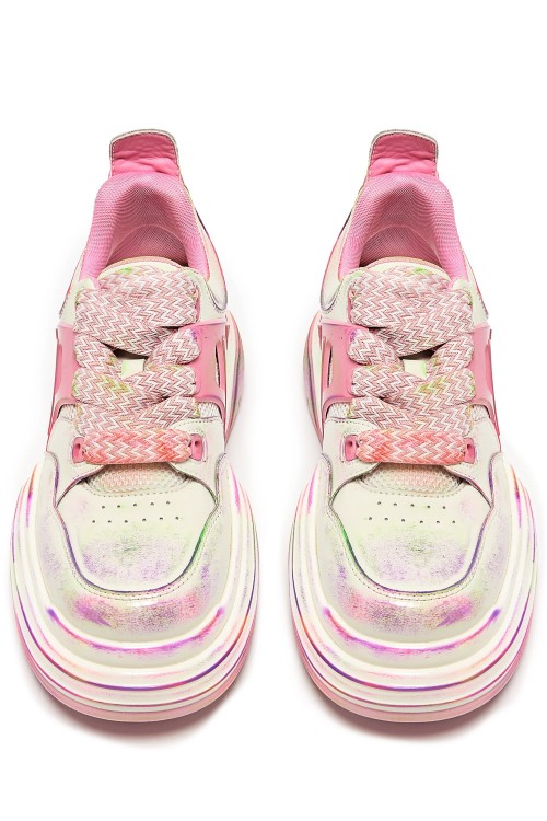 Kaleidoscopic Platform Sneakers - Koi Footwear