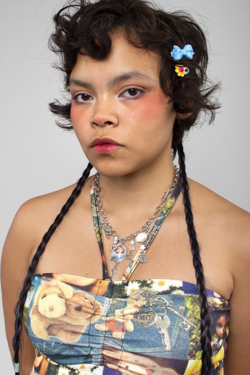 Girl's Clutter Halter Top ~ Sons de Primavera