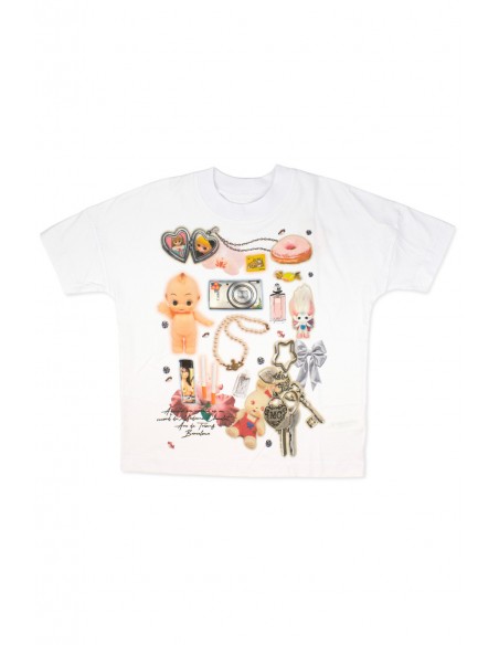 Girl's Clutter Oversize T-Shirt ~ Souvenir