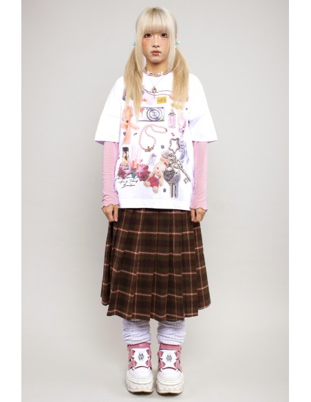 Girl's Clutter Oversize T-Shirt ~ Souvenir