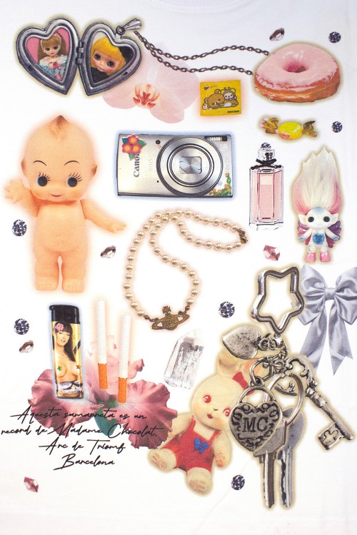 Girl's Clutter Oversize T-Shirt ~ Souvenir