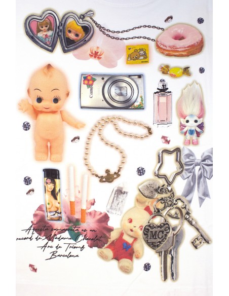 Camiseta Oversize Girl's Clutter ~ Souvenir