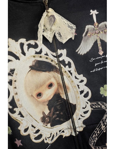 Sudadera Oversize Girl's Clutter ~ Melodia