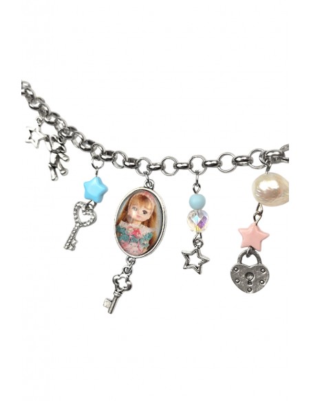 Collar con Charms Girl's Clutter ~ Cutie