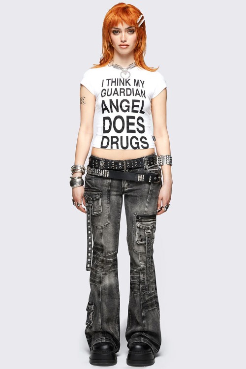 Elsie Flared Jeans - Minga London