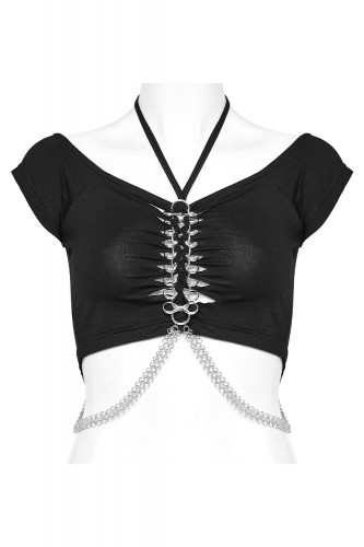 Top Sternumb con Cadenas - Punk Rave 2