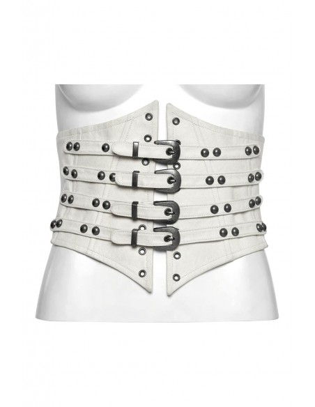 Corsé Underbust Venus en Blanco - Punk Rave