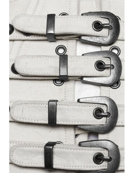 Corsé Underbust Venus en Blanco - Punk Rave