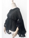 Fairytale Princess Lolita Blouse in Black - Infanta