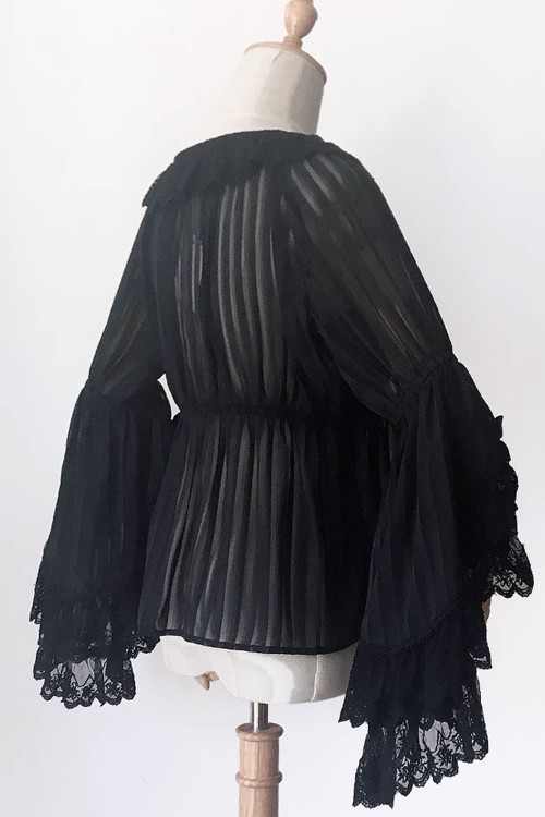 Blusa Lolita Fairytale Princess en Negro - Infanta