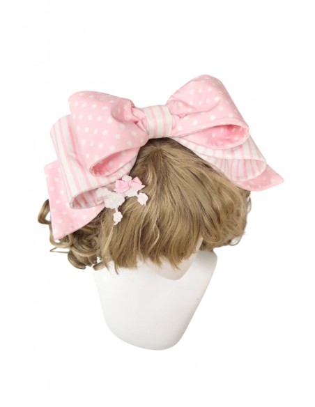 OP Lolita Poodle Dress in Pink + Headbow - Infanta