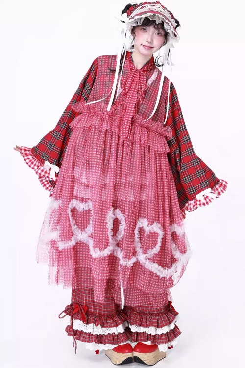 Transparent Long Retro Tulle Dress ~ SOS MEME CLUB