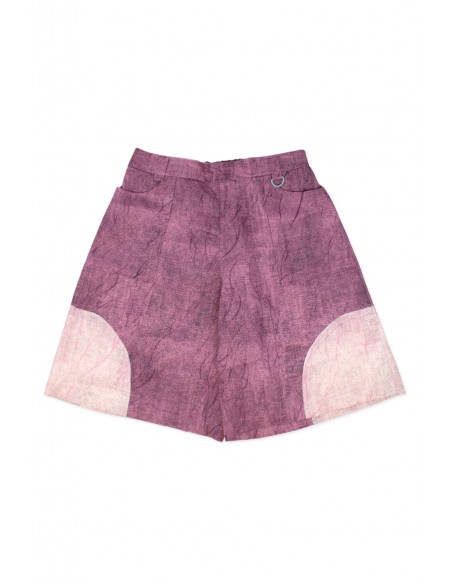 BUENA ONDA Pantalón Bermuda con Bolsito Rosa ~ Renkillah x Mad Choco