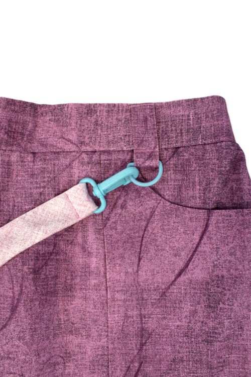 BUENA ONDA Pantalón Bermuda con Bolsito Rosa ~ Renkillah x Mad Choco