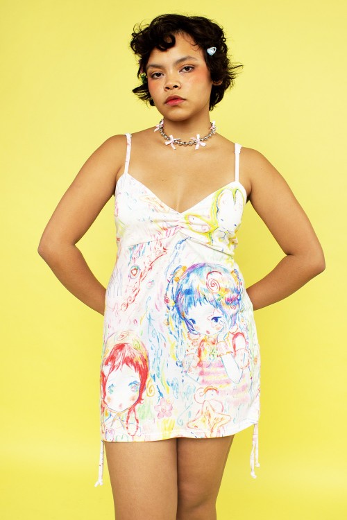 CITRUS WINGS Vestido Estampado ~ Renkillah x Mad Choco