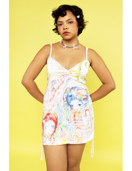 CITRUS WINGS Vestido Estampado ~ Renkillah x Mad Choco