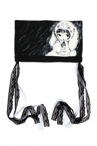 TIRED HUMAN Hat Black ~ Renkillah x Mad Choco