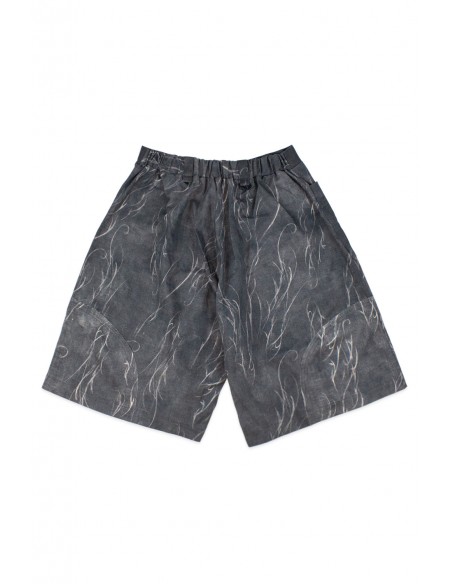 MALA ONDA Dark Grey Short Pants with Bag ~ Renkillah x Mad Choco