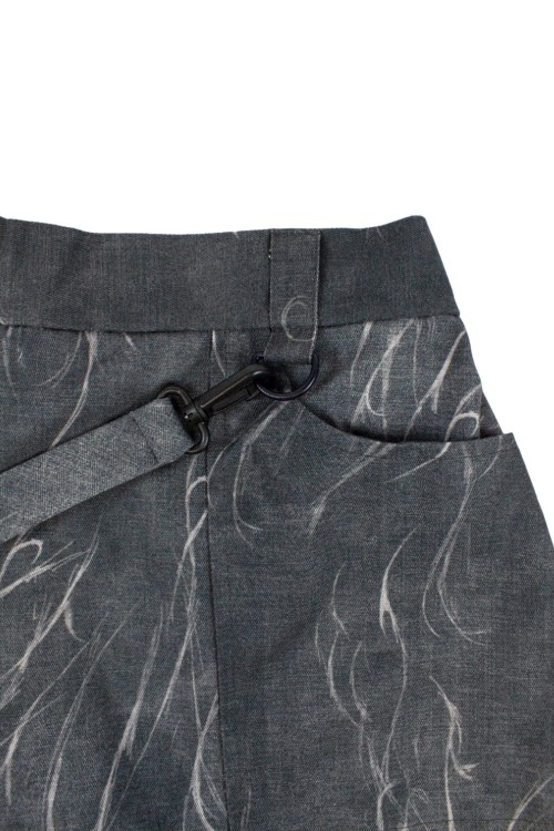 MALA ONDA Dark Grey Short Pants with Bag ~ Renkillah x Mad Choco