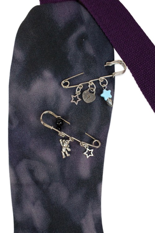 MALA ONDA Bolso Bandolera Negro ~ Renkillah x Mad Choco