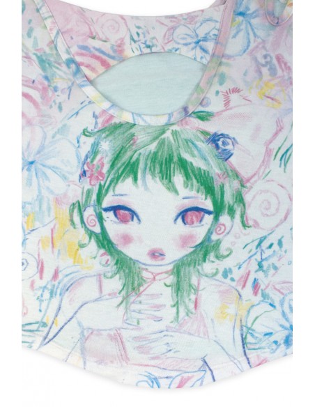 FUTURE CUTENESS DELIVERY LOGISTICAL CENTER Top con Mangas ~ Renkillah x Mad Choco