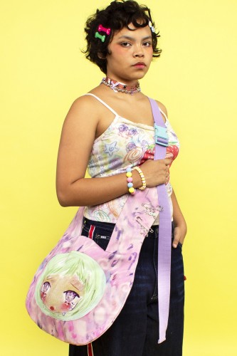 BUENA ONDA Bolso Bandolera Rosa ~ Renkillah x Mad Choco 2