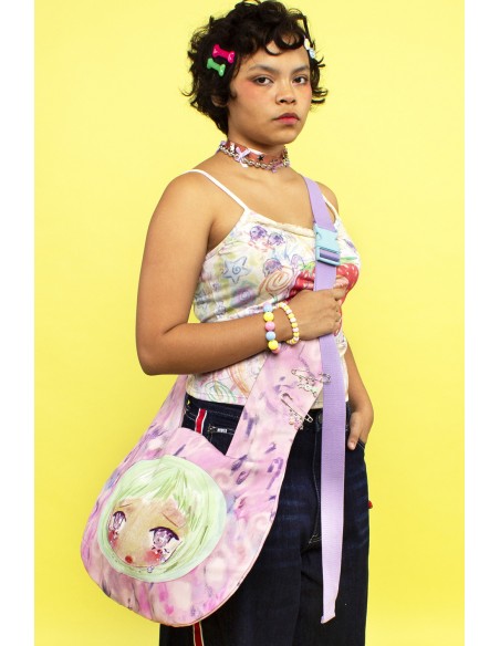 BUENA ONDA Bolso Bandolera Rosa ~ Renkillah x Mad Choco