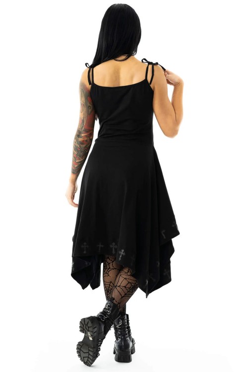 Severine Asymmetrical Dress - Poizen Industries